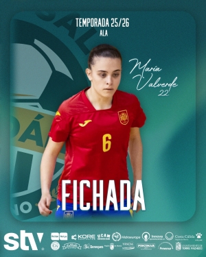 María Valverde, nuevo fichaje del STV Roldán para la temporada 25/26