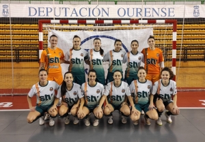 Foto de inicio de partido en Ourense