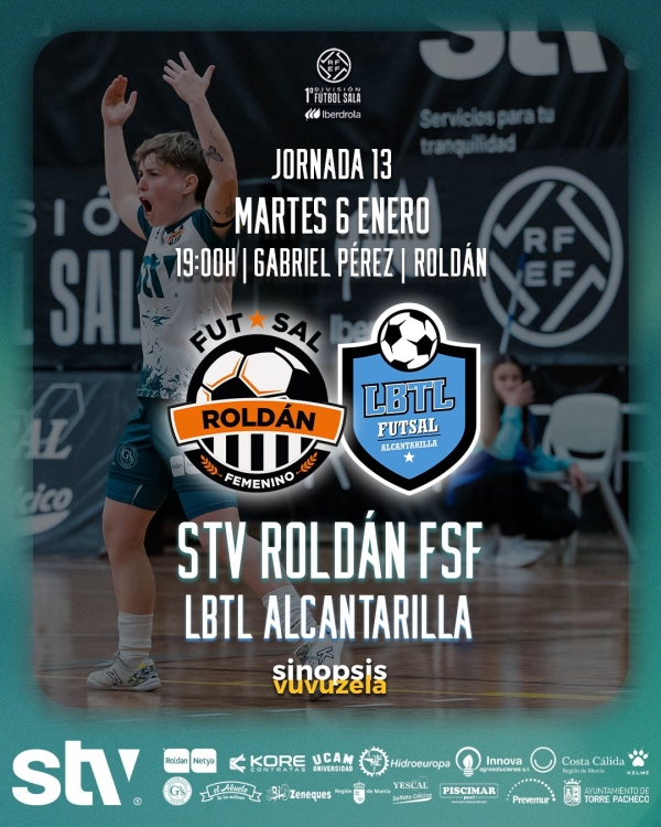 Cartel de la jornada 13 de la 1ª RFEF Iberdrola