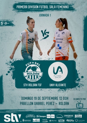 Cartel del partido de esta Jornada 1 de Liga 2021-2022