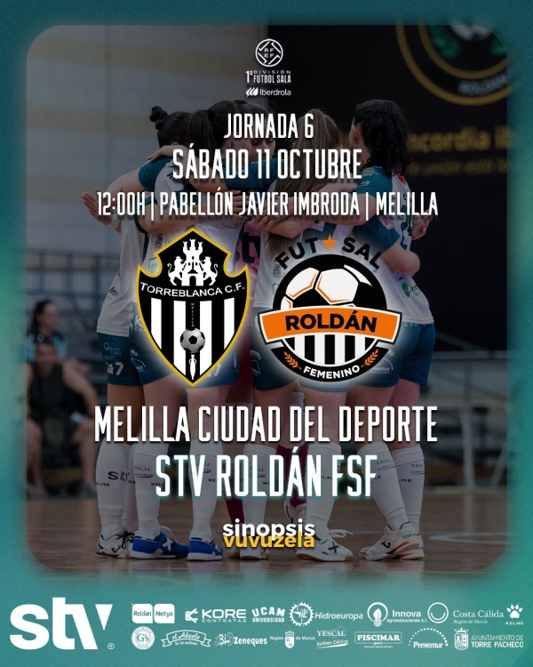 El STV Roldán viaja a la difícil pista del Melilla