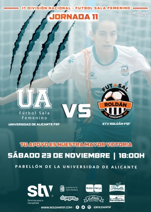Un STV Roldán necesitado de puntos visita a la UA