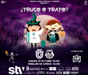 Cartel del partido de la jornada