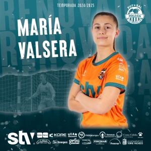 La portera extremeña María Valsera continúa en el STV Roldán otra temporada