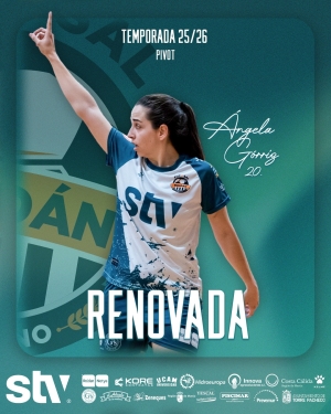 Ángela Górriz renueva con el STV Roldán