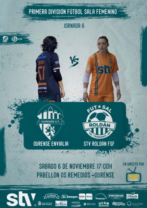 El STV Roldán visita Ourense buscando acercarse a puestos de play-off