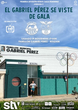 Cartel Jornada 9 &quot;El Gabriel Pérez se viste de gala&quot;