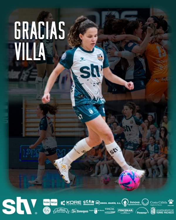 Mariángeles Villa pone fin a su etapa en el STV Roldán