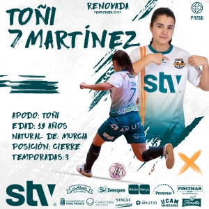 Toñi continúa en la disciplina del STV Roldán