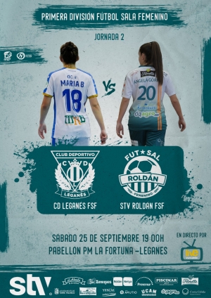 Cartel del partido de esta Jornada 2 