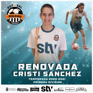 Cristina Sánchez quiere triunfar en el STV Roldán