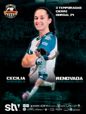Cecilia Zarzuela: explosividad al servicio del STV Roldán
