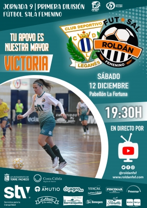 Difícil partido para el STV en Leganés este sábado