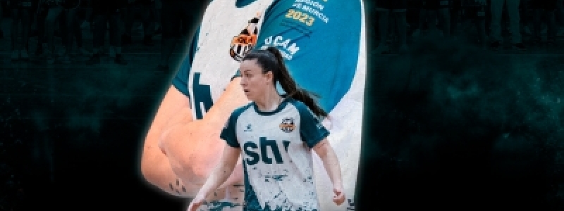 Andrea Marín seguirá defendiendo la camiseta del STV Roldán